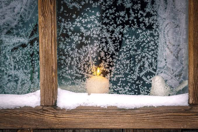 ice on windows